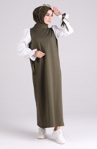 Robe Hijab Khaki 1002-02