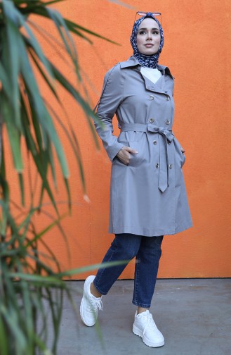 Trench Coat Gris 8247-02