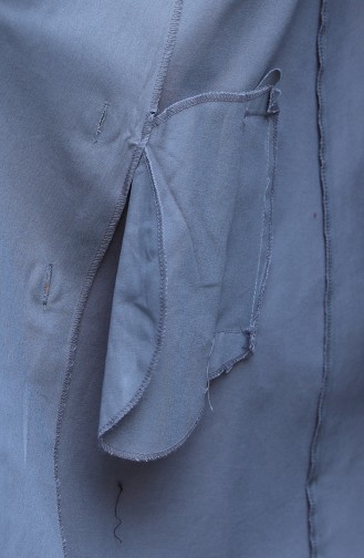 Gray Trench Coats Models 8247-02