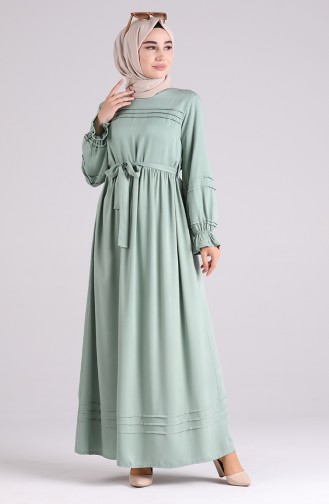 فستان أخضر 8018-04