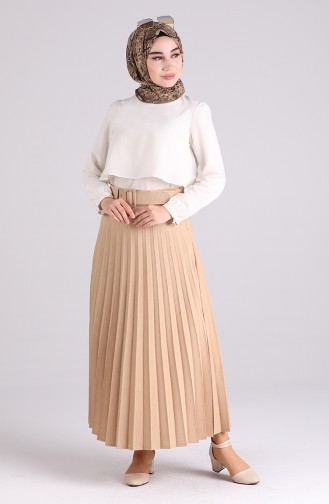 Beige Skirt 8010-03