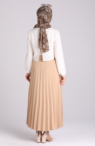 Beige Rok 8010-03