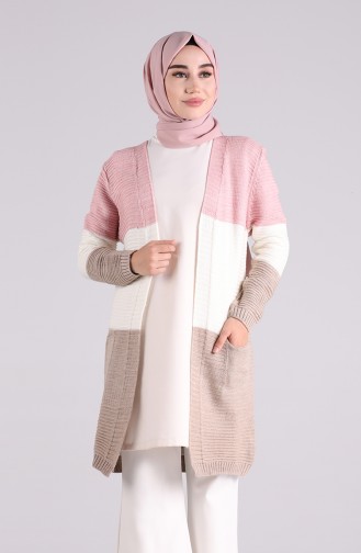 Puder Strickjacke 1463-03