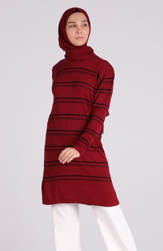 Claret Red Sweater 1454-06