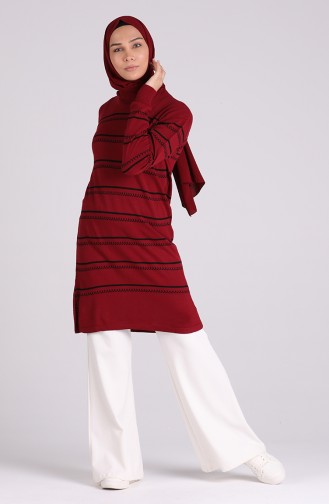 Claret Red Sweater 1454-06