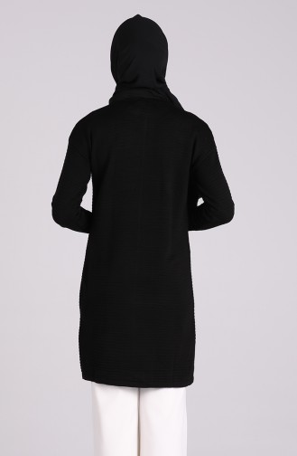 Schwarz Pullover 1455-08
