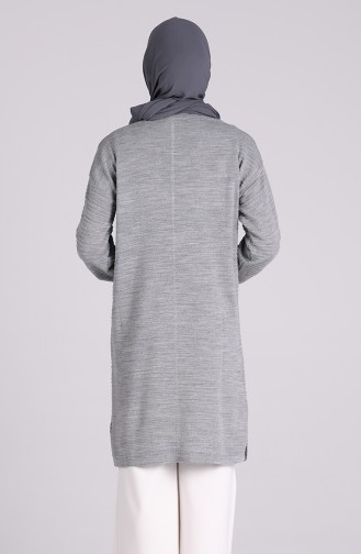 Grau Pullover 1455-09