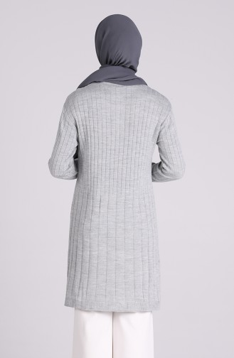 Triko İncili Kazak 3002-04 Gri