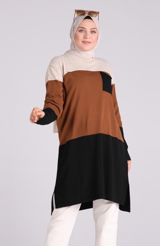 Schwarz Pullover 1082-01