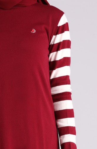 Claret Red Sweater 1085-02