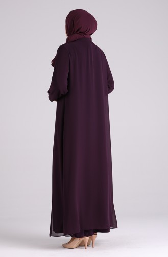 Habillé Hijab Plum 4580-02
