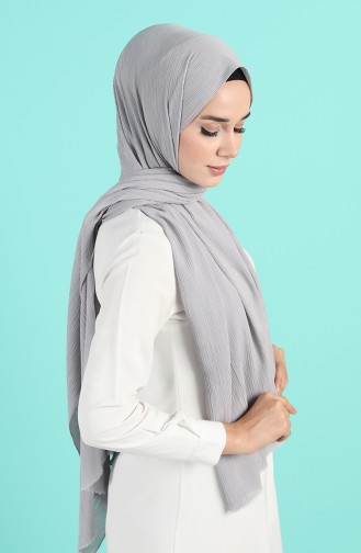 Light Gray Shawl 4640-08