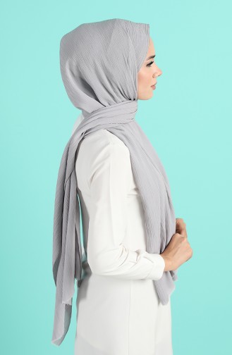 Light Gray Shawl 4640-08