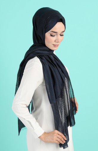 Navy Blue Shawl 4718-01