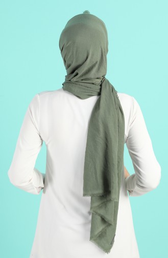 Light Khaki Green Shawl 4780-05