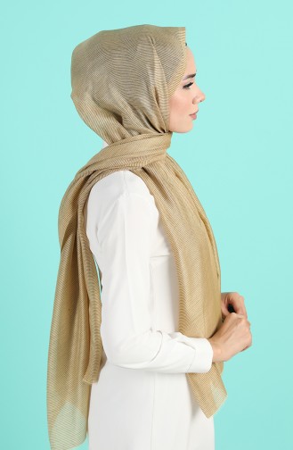 Light Mustard Shawl 4840-08