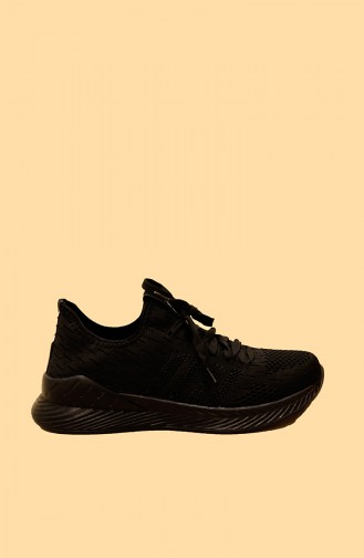 Siyah Kadın Sneaker Sm Ks06