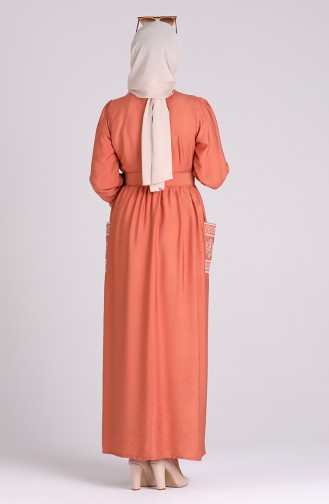 Robe Hijab Tabac 70001-02