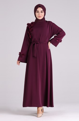 Purple İslamitische Avondjurk 1119-01
