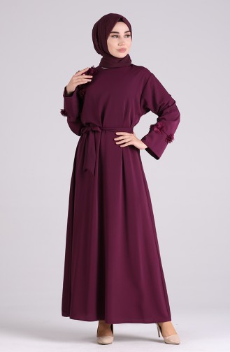 Lila Hijab-Abendkleider 1119-01