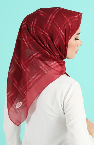 Claret red Hoofddoek 90664-04