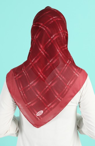 Claret red Hoofddoek 90664-04