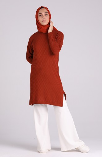 Brick Red Sweater 1460-03
