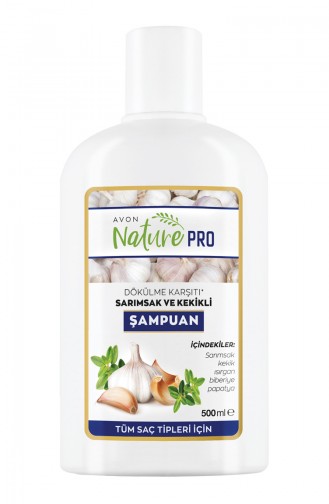 Avon Nature Pro Sarımsak Ve Kekikli Şampuan 500 Ml ŞAMPUAN1031