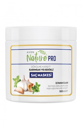 Avon Nature Pro Sarımsak Ve Kekikli Saç Maskesi 500 Ml ŞAMPUAN2025