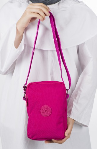Fuchsia Schultertasche 38-07