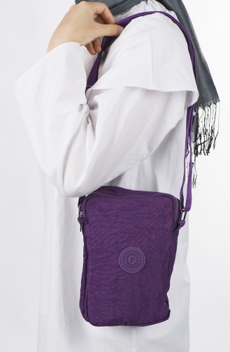 Purple Shoulder Bags 38-08