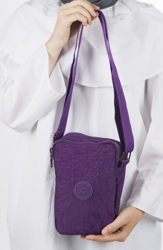 Purple Shoulder Bags 38-08