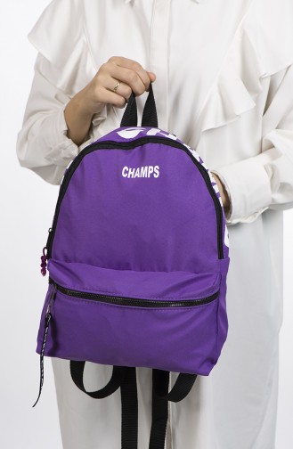 Purple Back Pack 27-06