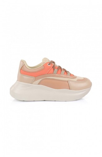 Milk Coffee Sneakers 1087.NUDE