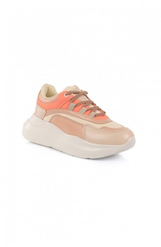 Milk Coffee Sneakers 1087.NUDE