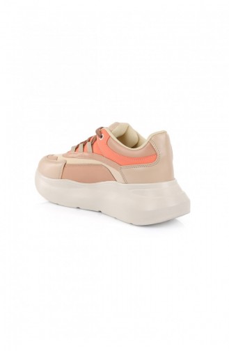 Milk Coffee Sneakers 1087.NUDE