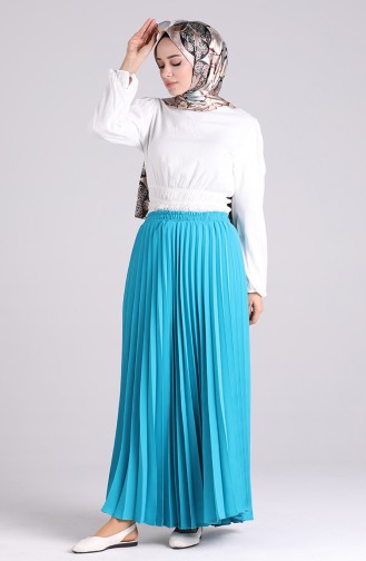 Turquoise Skirt 3323ETK-04