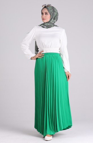 Light Green Skirt 3323ETK-06