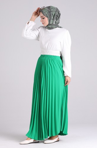 Light Green Skirt 3323ETK-06