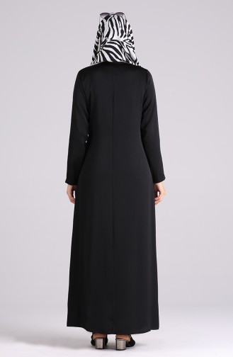 Black Abaya 2212-02