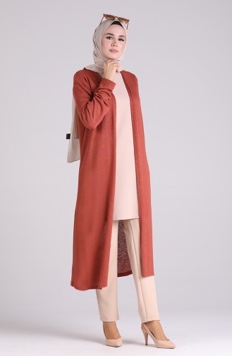 Brick Red Cardigans 7609A-03