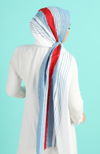 Blue Sjaal 4744-01