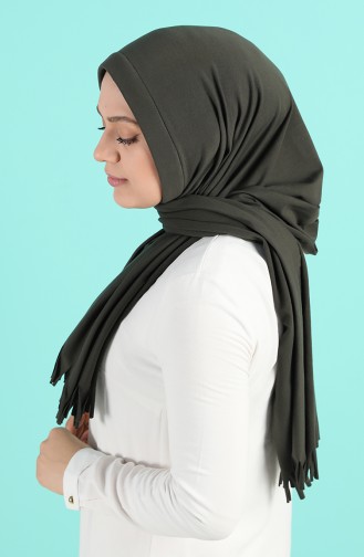 Dark Khaki Shawl 1123-18