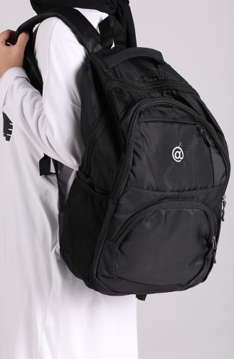 Black Back Pack 10699SI