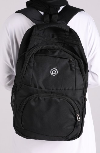 Schwarz Rucksack 10699SI