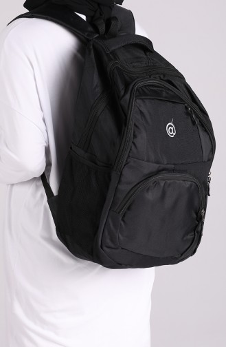Black Back Pack 10699SI