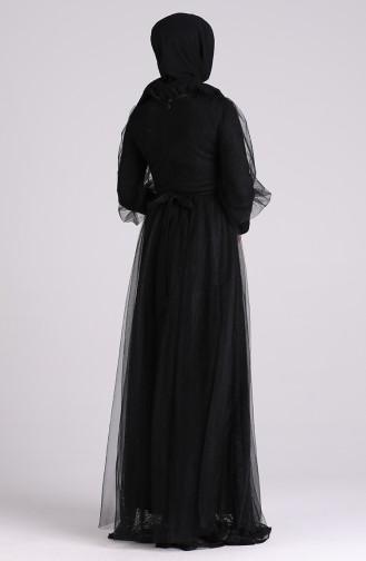 Habillé Hijab Noir 4810-01