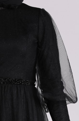 Habillé Hijab Noir 4810-01