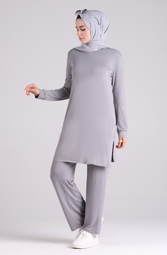 Combed Tunic Trousers Double Suit 1005-02 Gray 1005-02