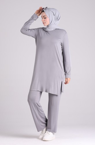 Combed Tunic Trousers Double Suit 1005-02 Gray 1005-02